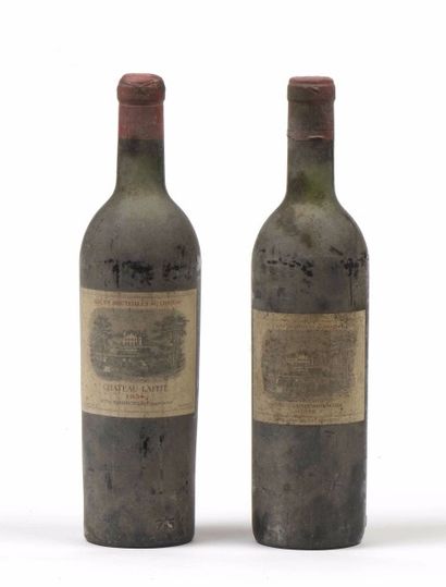 null Pauillac. Château Lafite. Domaine barons de Rothschild. 1934. 1 bouteille.