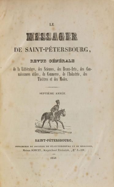 null Le Messager de Saint-Pétersbourg; revue générale de la littérature, des sciences,...