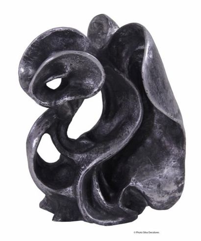 null IRION Débora - 1963 L’aigle - 2017 Sculpture sur aluminium. Hauteur : 25 cm...