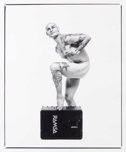 null 191 JEAN LUC VERNA (1966) Anatomie artistique de l’homme, 2000. Portfolio comprenant...