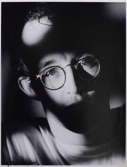 84 Patrick SARFATI (1958) Portrait de Keith...