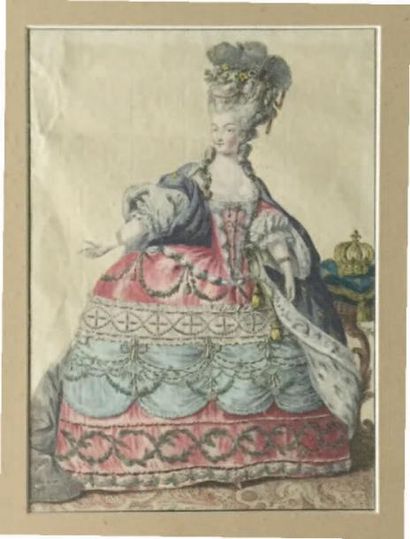 null [LOUIS XVI].— DESRAIS. Monarque juste et Bienfaisant. Paris, vers 1780 ; in-4.
Lithographie...