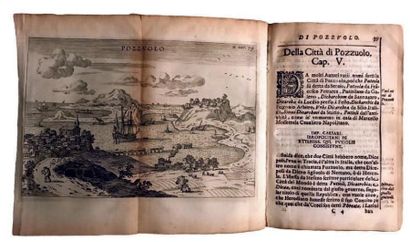 CAPACCIO Giulio Cesare. La vera antichità di Pozzuolo. Rome, Fil. de'Rossi, 1652...
