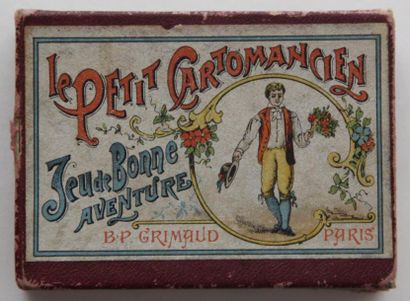 null Le petit cartomancien. B.P Grimaud 1900. Chromolithographie. Complet 36/36,...