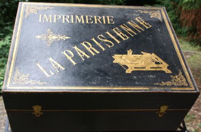 null Jeu « Imprimerie Parisienne » Jolie boite de jeu comprenant une presse, des...