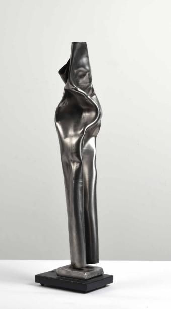 null Albert FERAUD (1921-2008) - Sculpture en métal signée et datée 82. - Haut. :62...