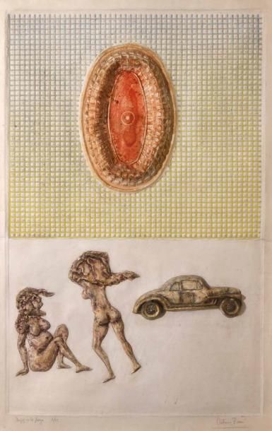 null Antonio BERNI (1905-1981) - Lithographie en relief - N°6/25