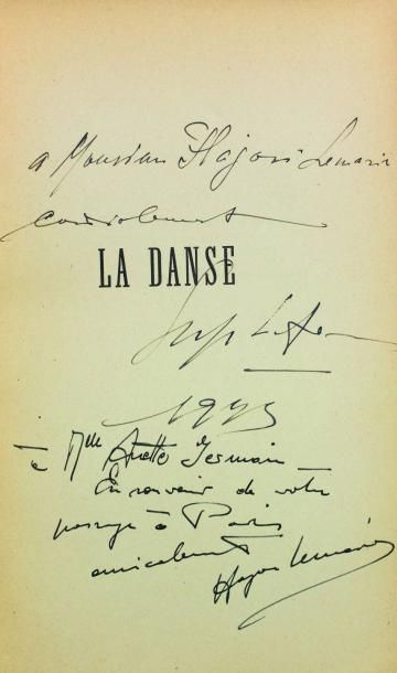 null LIFAR, Serge. La danse. Les grands courants de la danse académique, Paris, Denoel,...