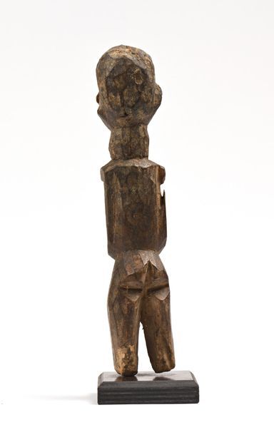 null Statue Bateba Lobi , Burkina Fasso : figure en bois dur , patine sombre, ancienne...