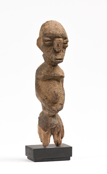 null Statue Lobi Burkina Fasso : Statue masculine en bois patine crouteuse , ancienne...