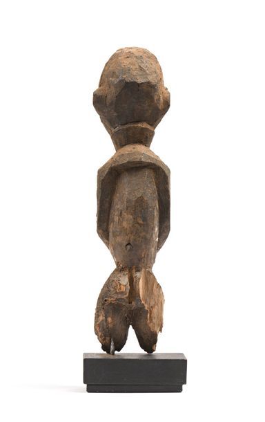 null Statue Lobi Burkina Fasso : Statue masculine en bois patine crouteuse , ancienne...