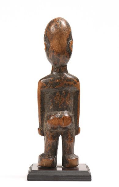 null Statue Lobi Burkina Fasso : Statue masculine en bois patine d'usage H 22cm 