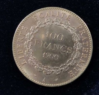 null Pièce 100 francs or génie 1900
Usures