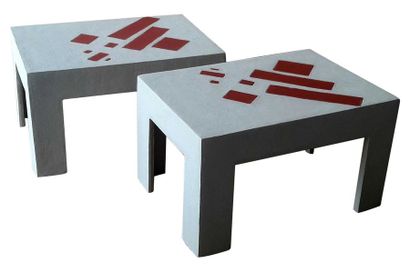 null Table Kasimir Carton H 47 x L 67 x l 38 cm