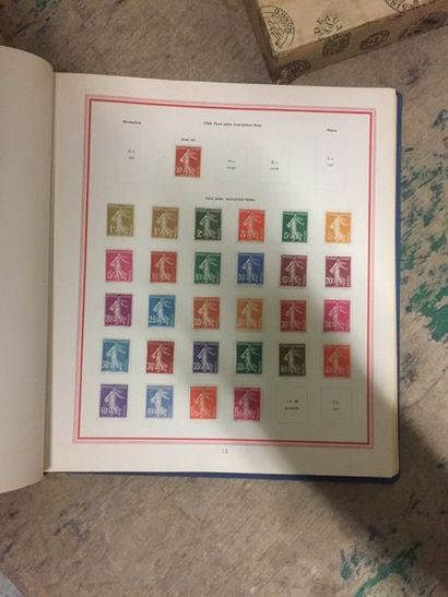 null Deux volumes de timbres