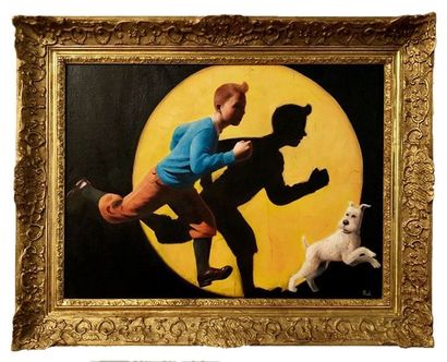 null FRED NE EN 1969
TINTIN
Huile sur toile
45x60cm