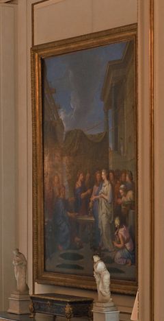 Charles LE BRUN (Paris1610-1690), atelier de Le Mariage de Moïse et de Séphora, fille...