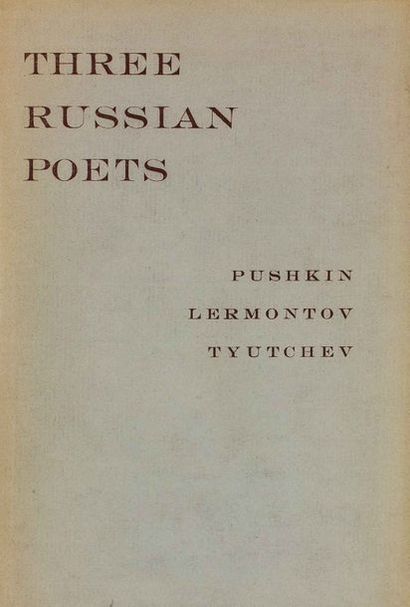 null Three Russian poets : Selections From Pushkin, Lermontow and Tyutchev / In new...