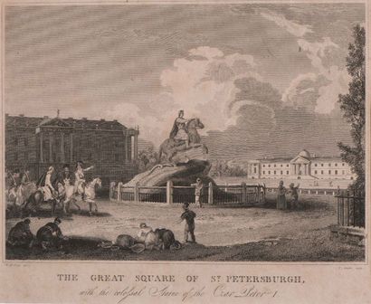  SMITH, T. d'apres W.M. Craig The great Square of St. Petersburgh with the colossal...