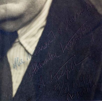 null Portrait d’ Alexandre Kerensky (1881 – 1970).

Tirage argentique vers 1930,...
