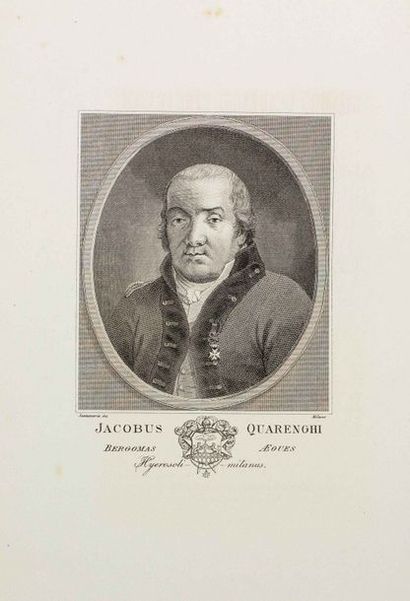 COLOMBO, Giuseppe. Giacomo Quarenghi Bergamasco : Architetto alla Corte Imperiale...