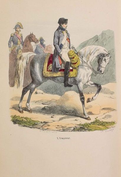 Laurent de l’Ardèche, P.-M. Histoire de l’empereur Napoléon. Illustrée par Horace...