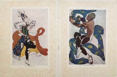 [Léon BAKST] DIAGHILEFF'S (Serge de) Souvenir... Ballet Russe. With originals by...