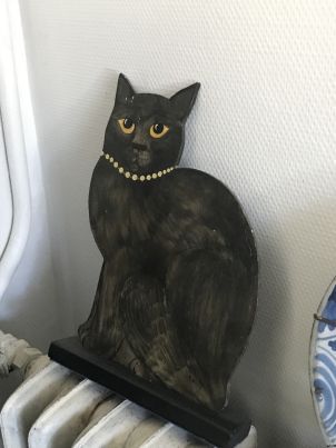 null Peinture sur panneau à l’effigie d’un chat