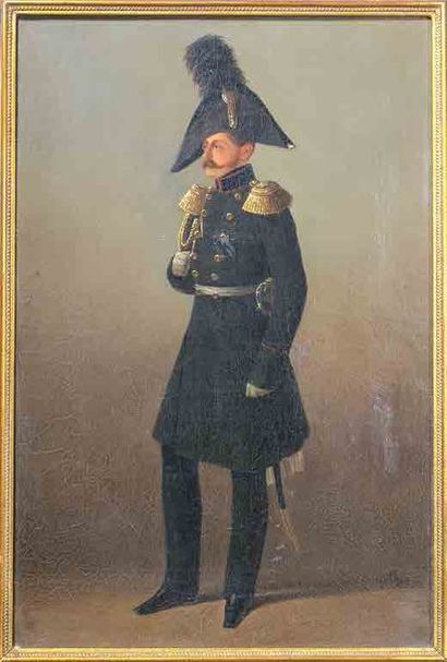LADURNER, Wilhelm-Adolf (1799- 1855) [cercle de] 
Portrait du Grand-Duc Michel
Pavlovitch...
