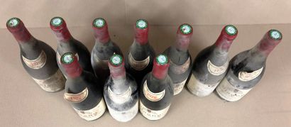 null 10 bouteilles BLAGNY «La pièce sous le bois» -
Joseph MATROT 1978.
Étiquettes...