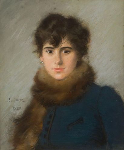 Ernest-Ange DUEZ (1843-1896)
Portrait de...