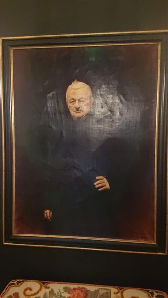 null D'après Léon BONNAT
Portrait d'Alphonse Thiers
Procédé sur toile.
152 x 93 ...