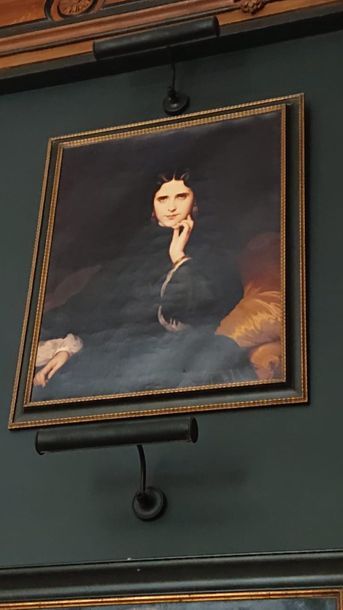 null D'après Amaury DUVAL
Madame de Loynes
Procédé sur toile.
94 x 74 cm.