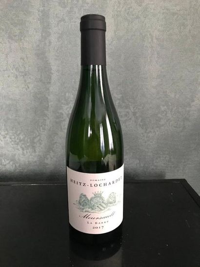 null DOMAINE HEITZ-LOCHARDET Meursault La Barre, 2017. Lot de 18 bouteilles de vin...
