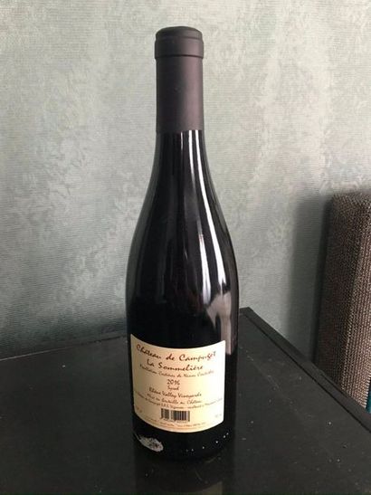 null RHÔNE Château Campuzet La Sommelière, 2016. Environ 21 bouteilles de vin ro...