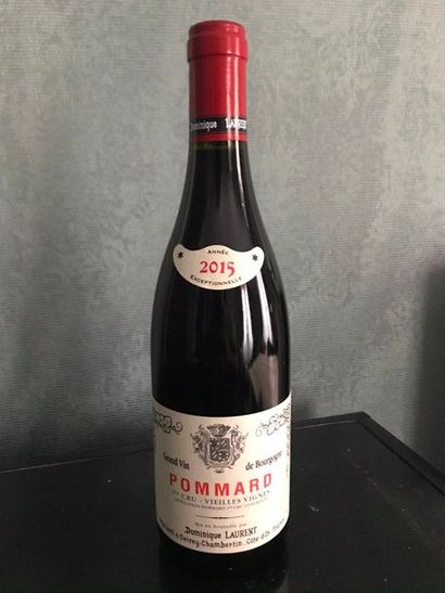 null Grand vin de Bourgogne. POMMARD 1er Cru-Vielles vignes Mis en bouteille par...