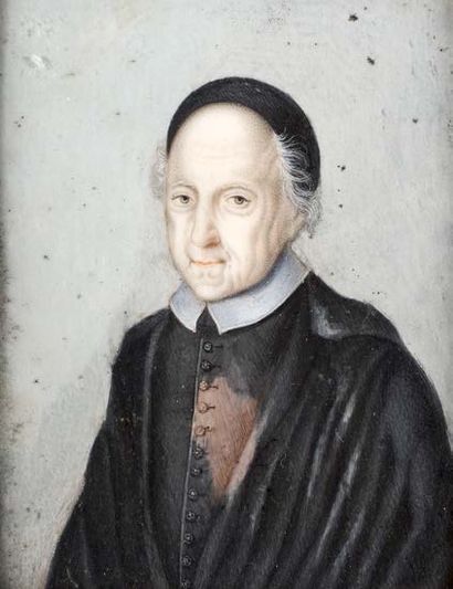 Dans le goût de l'école française du XVIIe siècle 
Portrait of Father Pasquier Quesnel...