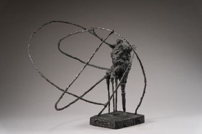 PIGNOL, Paul de (né en 1965) : PIGNOL, Paul de (born 1965): 
Untitled
Bronze print...