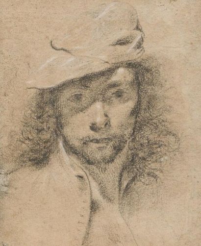 null Ecole du Nord du XVIIème siècle
Portrait d'homme au chapeau, de face, en buste
Pierre...