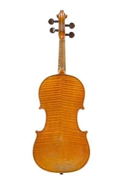 null 
Joli violon travail de Mirecourt vers 1900, accompagné d'un certificat et d'une...