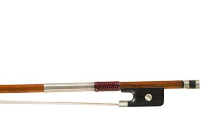 null 
Violin bow by François LOTTE made for Charles BAILLY. Ebony and nickel silver...