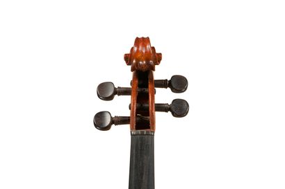 null 
French violin made in Mirecourt in the house Laberte or Thibouville, bearing...