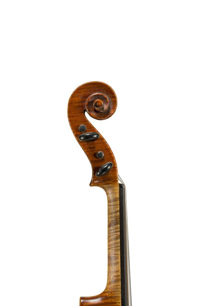 null 
Violin made in Mirecourt, work of the house of Laberte or Thibouville around...