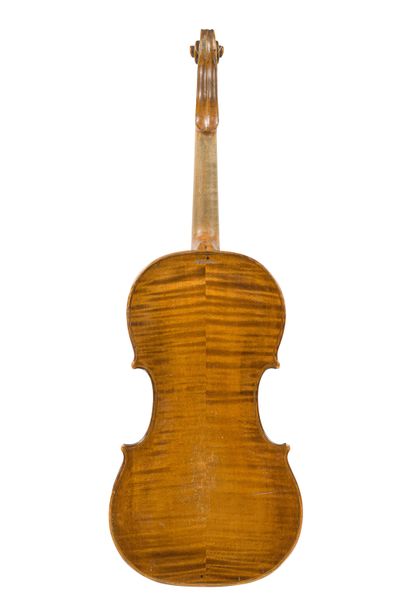 null 
Lot 8: A fine French violin, 18th century, with a label and an iron mark under...