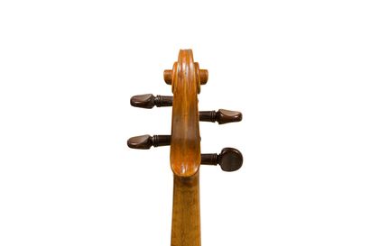 null 
Child's violin, Mirecourt work 19th century in good condition, keyed at the...