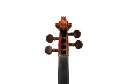 null 
Interesting violin made by L.F. Billotet, mint condition with no varnish retouching,...