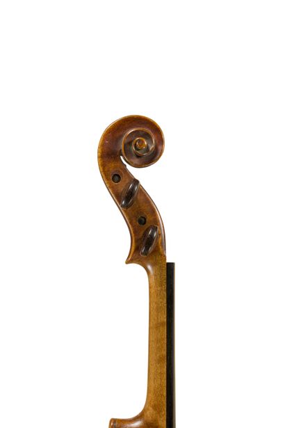 null 
French violin 19th c. 1820- 1830 work of Mirecourt, made in the entourage of...