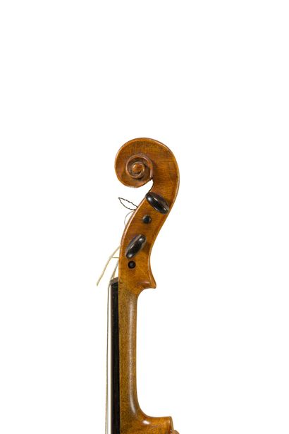 null 
 Very nice child's violin, Mirecourt work 19th century, good condition, varnish...