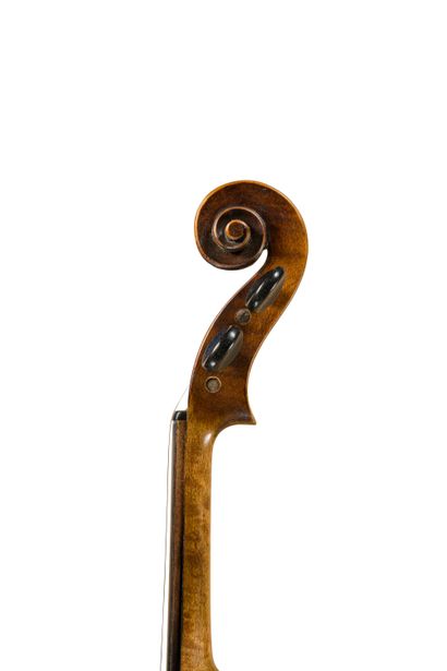 null 
Violin made in Mirecourt by Laberte company, model label after Michael Deconet...