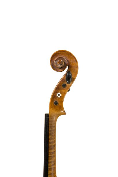null 
French violin, late 19th / early 20th century, probably made by Thibouville...